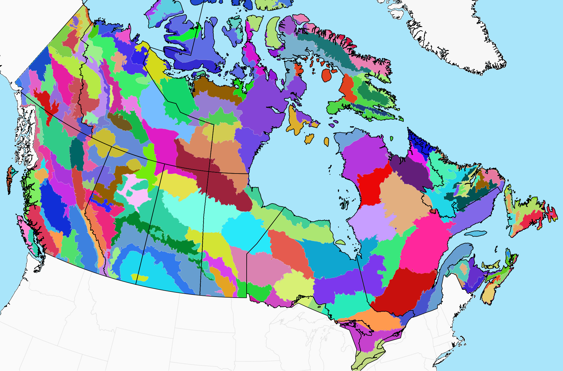 Canadian ecoregions